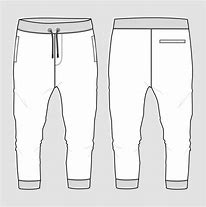Image result for Sweatpants Template Vector