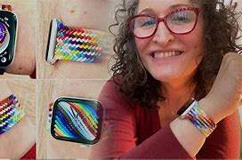 Image result for Magnetic Apple Watch Band Oil Slick