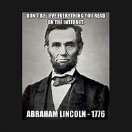 Image result for Funny Abraham Lincoln Meme