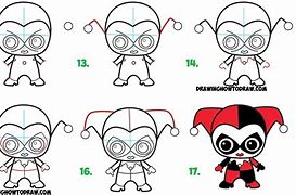 Image result for Draw so Cute Harley Quinn