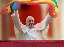 Image result for Pope LGBT Flag