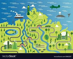 Image result for Map App Cartoon