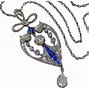 Image result for Antique Sapphire Necklace