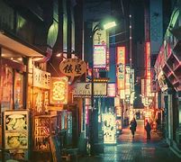 Image result for Japan Neon Street
