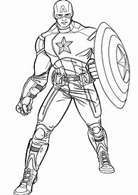 Image result for Marvel Captain America Coloring Pages