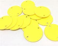 Image result for Yellow Disc with Central Triangle