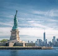 Image result for New York City Skyline with Statue of Liberty