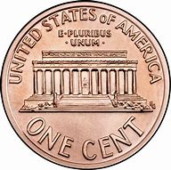 Image result for One Cent Front and Back