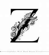 Image result for Letter Z Designed Black White