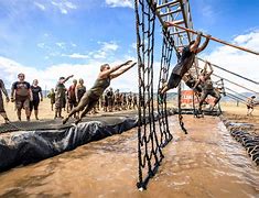 Image result for Muddy Obstacle Course