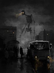 Image result for Scary Dark Creepy Art