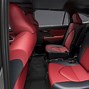 Image result for Toyota Highlander Inside Red