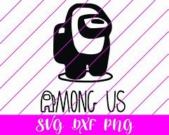 Image result for Among Us Black and White SVG