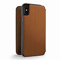 Image result for iPhone X Leather Case Nodus Black