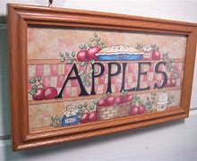 Image result for Apple Wall Art for Kitchen