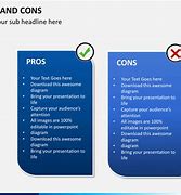 Image result for Pros and Cons Diagram