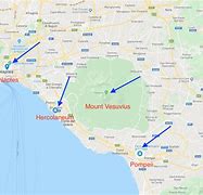 Image result for Pompeii Naples Italy Map