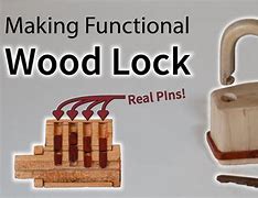 Image result for Wood Key Lock