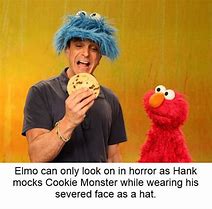 Image result for Cookie Monster Elmo Meme