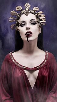 Image result for Vampire Queen Vintage Photo