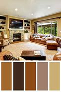 Image result for Living Room with Brown Furniture Color Ideas