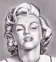 Image result for Marilyn Monroe Sketch Drawing