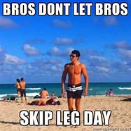 Image result for Black Guy Skips Leg Day