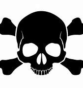 Image result for Death Proof Skull and Bones PNG