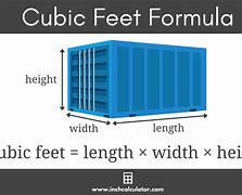 Image result for What Does 25 Cubic Feet Look Like