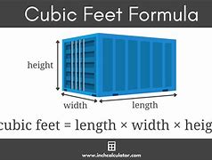 Image result for How Big Is 60 Cubic Feet