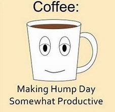 Image result for Hump Day Coffee Humor