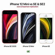 Image result for iPhone 12 Mini vs SE2020