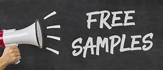 Image result for Try Our Free Samples Sign