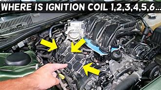 Image result for 2009 Toyota Camry V6 Coil Location