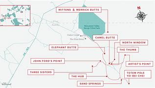 Image result for Monument Valley Driving Map