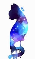 Image result for Galaxy Cat Art