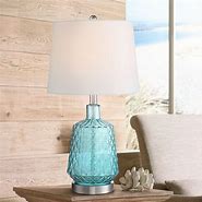 Image result for Glass End Table Lamps