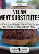 Image result for Vegan Meat Substitutes