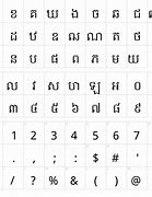 Image result for Font Khmer Keyboard