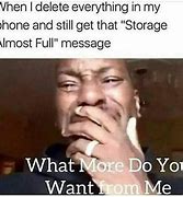 Image result for iPhone Storage Full of Messages