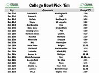Image result for College Football Bowl Pick EMS