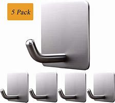 Image result for Adhesive Metal Hooks