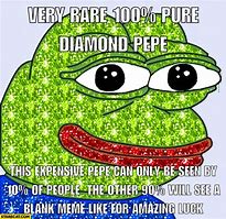 Image result for Pepe Diamond Hand