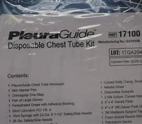 Image result for Atrium Disposable Chest Tube Kit