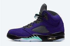 Image result for Jordan 5s Grape