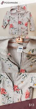 Image result for Floral Zip Up Hoodie