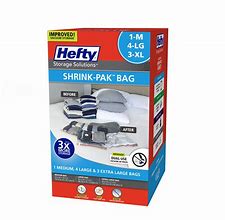 Image result for Hefty Medium Vacuum Storage Bags