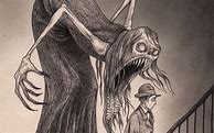 Image result for Scary Creepy Art Drawings