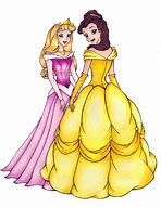 Image result for Disney Princess Aurora and Belle