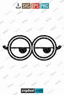 Image result for Minion Glasses SVG